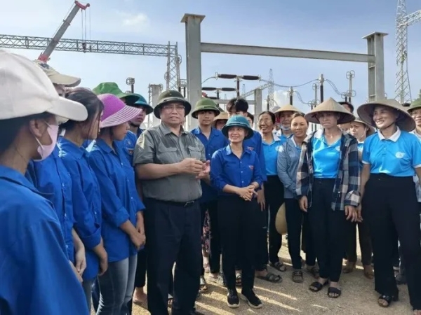 Thủ tướng Phạm Minh Chính kiểm tra dự án đường dây 500 kV